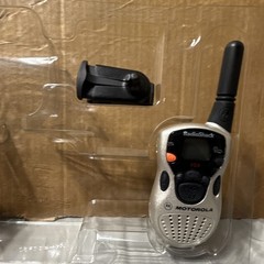 RadioShack VibraCall Alert FRS UHF 14-Channel VOX WX Alert Silver/Black 21-1854