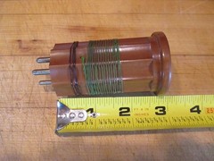 Hammarlund 1.5″ plug-in coil shortwave