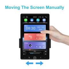 10.4″ 1 DIN Car Stereo Radio Carplay Android Auto Vertical Screen GPS + Camera
