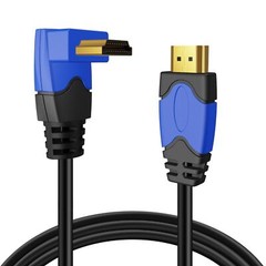 HDMI Cable Right Angle 270 Degree (6FT) Support 18GBPs 4K 60Hz HDR 2K 1080p 3D