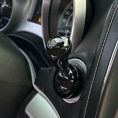 Car Joystick Push Start Button Cover, Metal Push to Start Accessories, Car