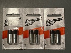 Energizer A23 Alkaline Batteries 6 Count Brand New Exp 3/2028
