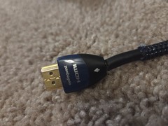 AudioQuest Sky HDMI Cable 4K+HDR Braided Blue/Black High Speed Read Description