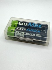 GoMax – 2 Pack 3.7 Volt Rechargeable Batteries High Capacity 3400 mAh
