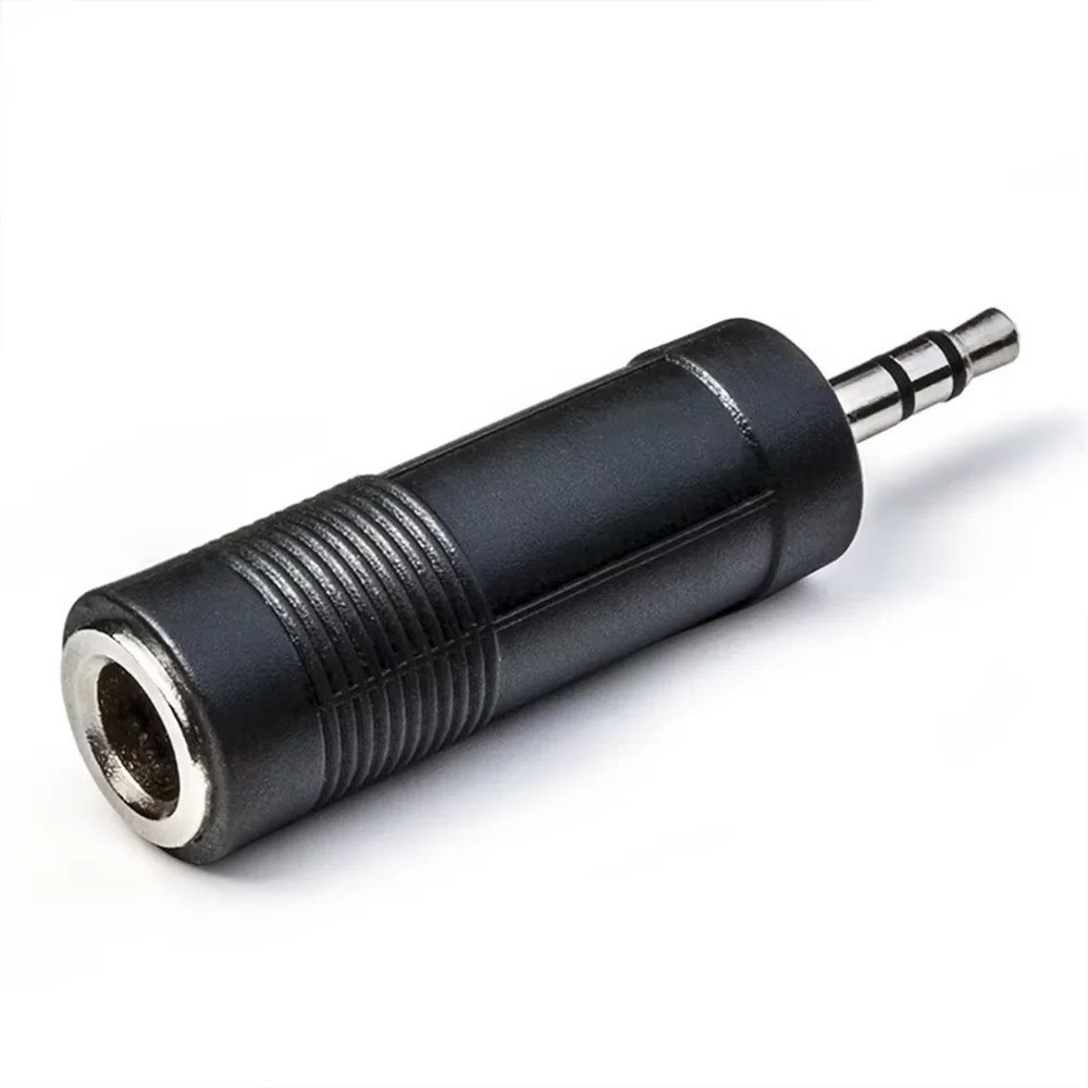 1Pack 6.35mm 1/4 Male to 3.5mm 1/8 Female Stereo Headphone Adapter Audio Jac…
