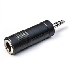 1Pack 6.35mm 1/4 Male to 3.5mm 1/8 Female Stereo Headphone Adapter Audio Jac…