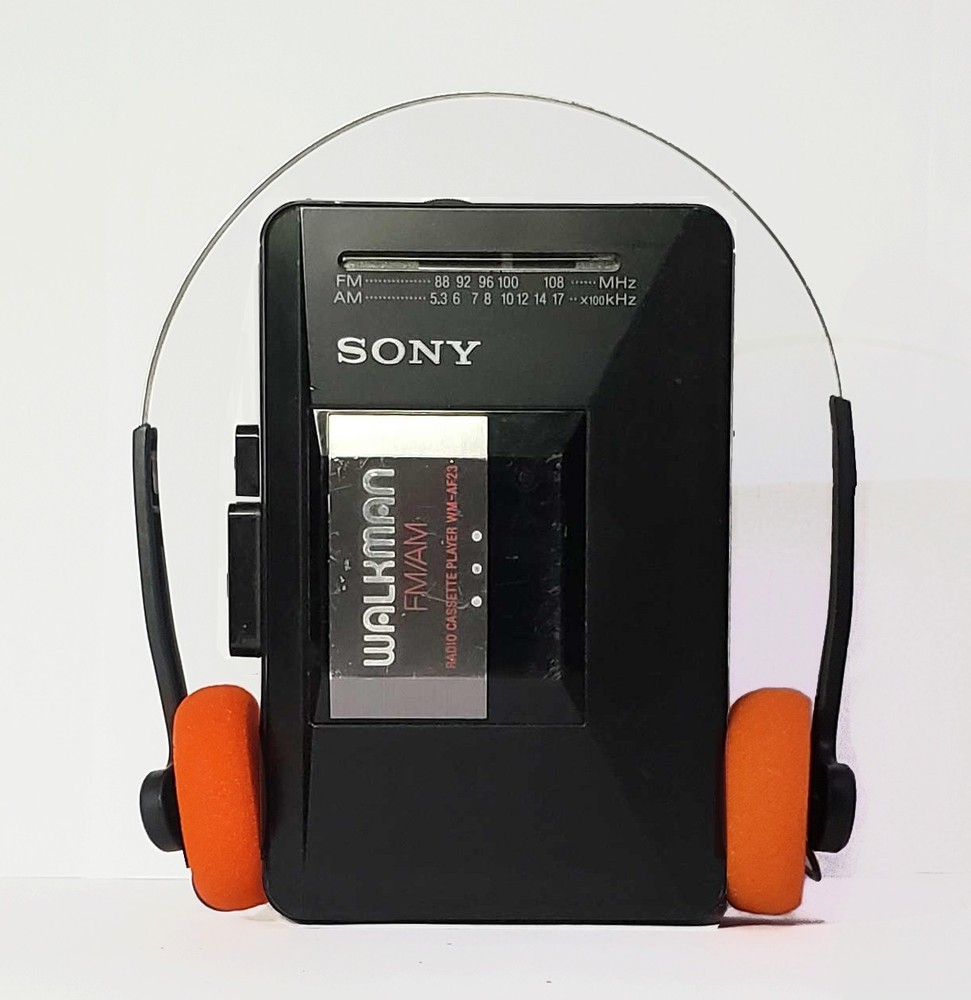 Sony Walkman WM-AF23 Cassette Player & AM/FM Radio – New Belts – Reconditioned