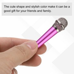 Mini Microphone, Mic Tiny Microphone Type C Hot Pink