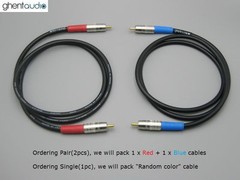 E08 (0.5m 1.5ft ) —HiFi Canare LV-61S & RCAP-C4A True 75Ω Coax RCA Audio Cable