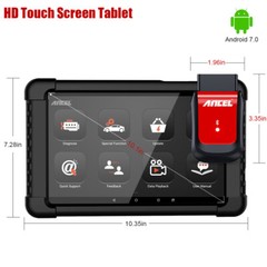 Ancel X6 Bluetooth Bi-Directional OBD2 Automotive Full System Car Diagnostic