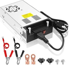 Universal 110V to 12V AC/DC Power Converter, 30A, 360W with Smart Cooling