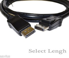 High Speed Gold Plated DisplayPort Cord Display Port Cable for Monitor 4K UHD TV