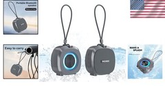 Small Bluetooth Speaker with TWS, RGB Lights & Powerful Sound – Perfect Gift!