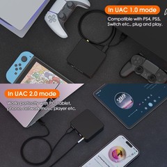 Mini XMOS XU208 USB to COAX/OPT/HDMI Audio Converter Digital Interface DSD256