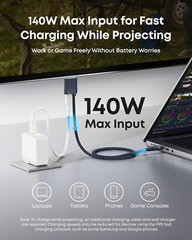 Anker Nano USB C to HDMI Cable Adapter 140W PD Charging 4K@60Hz Advanced Shield