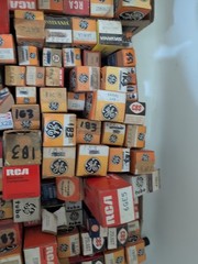 HUGE Lot of 300+ Vintage Various Brands Radio/TV Vacuum Tubes