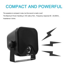 ATV UTV Car Speakers 4inch Watterproof Box Hunging 100W Spekaer