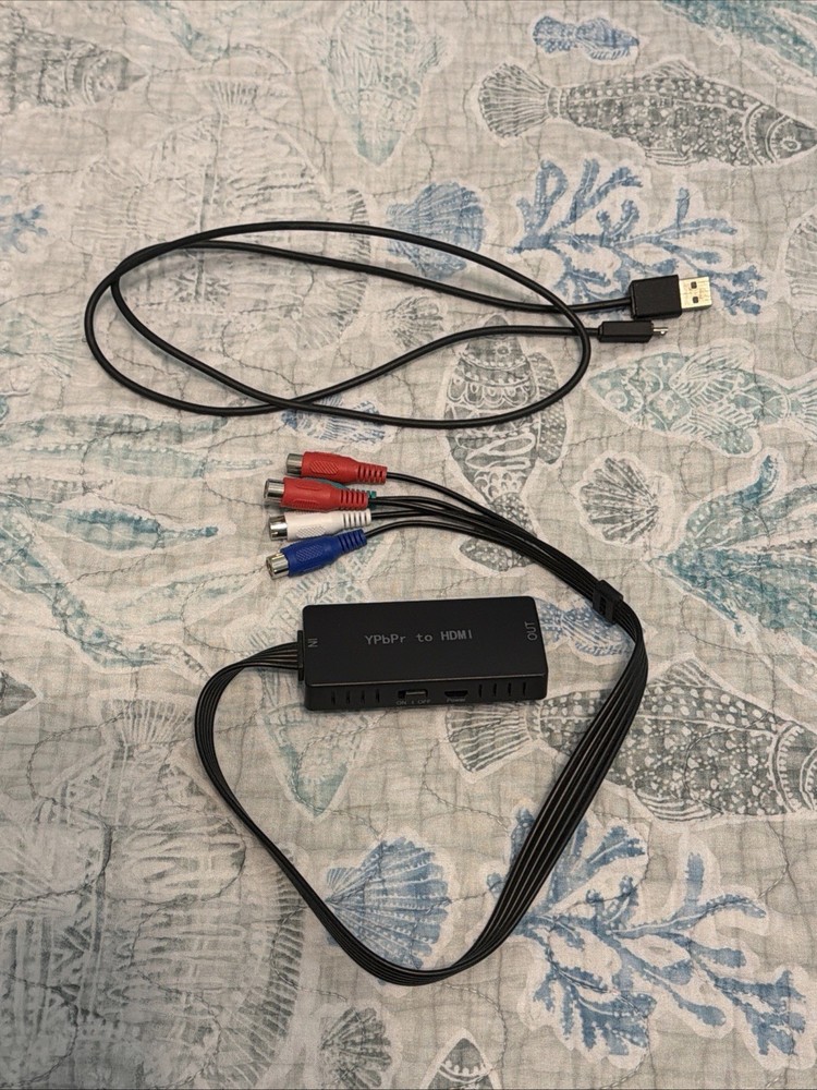 HDMI to Component Converter, HDMI to YPbPr Adapter Support 1080P/720p , VCD, …