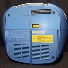 Y2K 2000s Emerson Sky Blue Radio CD Cassette – CASSETTE NEEDS WORK -READ DESC
