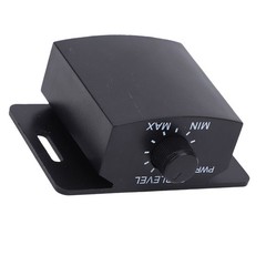 6 Pin Universal Bass Control Knob For Car Amplifier Black Excellent