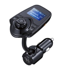 Car Bluetooth FM Transmitter Radio MP3 Wireless Adapter Hands-Free 3Port Charger