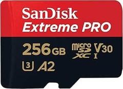 256GB UHS-I microSD Card with High-Speed Adapter