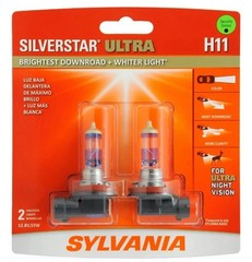 SYLVANIA SilverStar Ultra High Performance 2 Piece Halogen Headlight Bulb