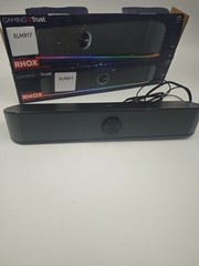 Gaming Trust RHOX RGB Illuminated Soundbar USB PC Laptop TV Speaker