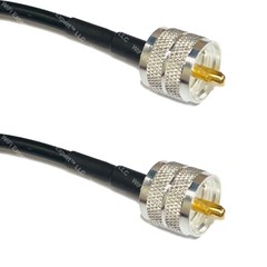LMR240 PL259 UHF Male to PL259 UHF Male Coax RF Cable USA-Ship Lot