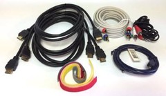 BAFO HDTV Hookup Cable Kit – 3x 6′ HDMI, RGB Component, RCA Audio, Toslink – NEW