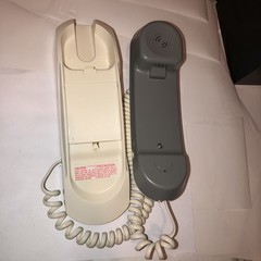 Sony Corded Telephone IT-ID20 Caller-ID Landline Phone Programmable White @E