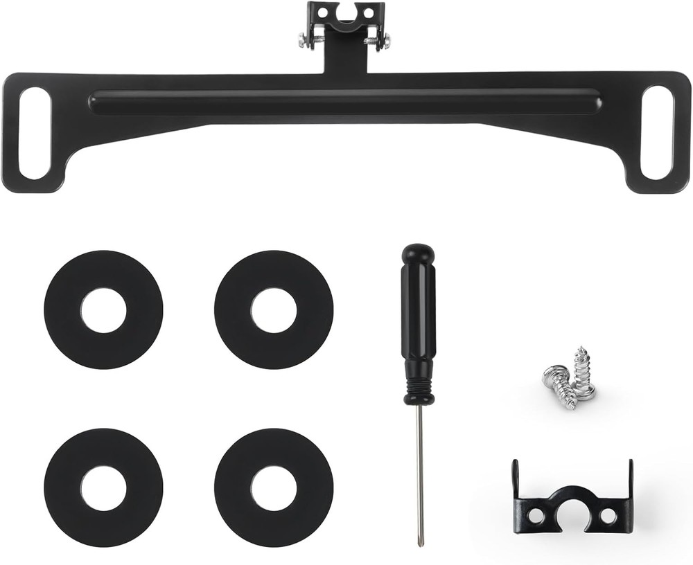 Universal Car Rear View Camera License Plate Bracket, Professional Full…