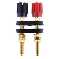 2Pcs Extended Speaker Banana Plug Binding Post Terminal Connector Banana Socket