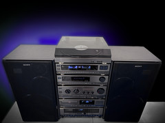SONY LBT-D705 SILVER 🌈RaRe🌈 Complete Vintage Component Stereo System