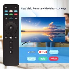 2Pcs Voice remote For ALL Vizio smart TV D/ V/ M sereis VUDU/NETFLIX/XUMO/HULU