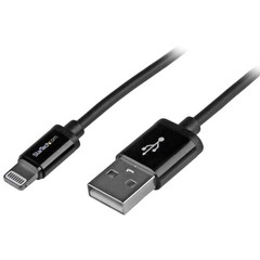 Startech Startech 1M 3Ft Black Apple 8-Pin Lightning Connector To Usb For –