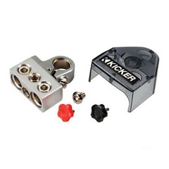 Kicker Pos/Neg Battery Terminal 2x 0 AWG – 8 AWG / 1x 4 AWG – 8 AWG 46BT4