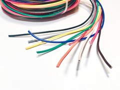 18 AWG WIRE 10 COLORS 25 FT EA PRIMARY STRANDED COPPER POWER REMOTE CABLE P