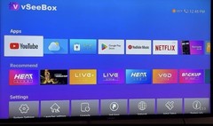 vSeeBox V6 Plus 8K Android 14 64GB Media Box w/ Remote (Split-Screen Feature)