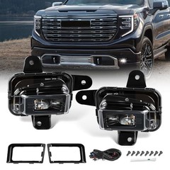LED Fog Lights for GMC Sierra 1500 – LED Fog Light Assembly Kit Compatible