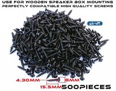 (500) PHILLIPS PAN HEAD COARSE SCREWS THREAD SUPER SHARP BLACK PHOSPHATE #8X3/4″