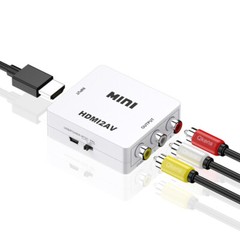 HDMI To AV RCA CVBS Adapter 1080P Audio Video Converter for PS3 PS4 DVD PC To TV