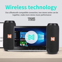 Portable Bluetooth Wireless Speaker Waterproof Stereo Bass USB TF FM Radio
