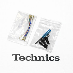 Technics 1200 1210 MK2 Turntable Headshell + gold wires ,accesories SFPCC31001K1