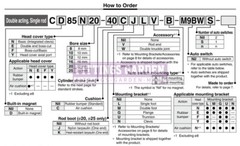 1Pcs New SMC C85E10-25 Air Cylinder Double Acting Single Rod Double End Boss-cut