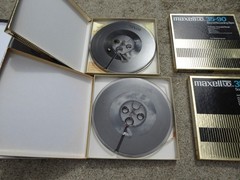 8 Maxell 35-90 7in Reel to Reel Tapes Excellent Condition 2 New