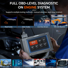 Semi Commercial Truck Diagnostic Scanner All System Heavy Duty Truck Scan Tool