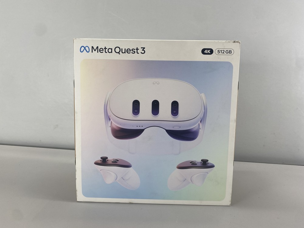 Meta Quest 3 Virtual Reality Headset 512GB – White