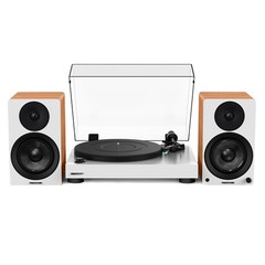 Fluance RT81 Vinyl Turntable and Ai41 Powered 5″ Stereo Bookshelf Speakers