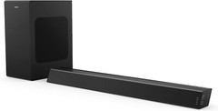 Philips Audio Performance Soundbar Speaker with Wireless Subwoofer – Black